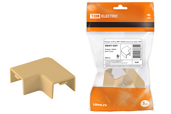 TDM Поворот на 90 гр. КМП 100x60 сосна (2 шт./комп.) SQ0411-0247