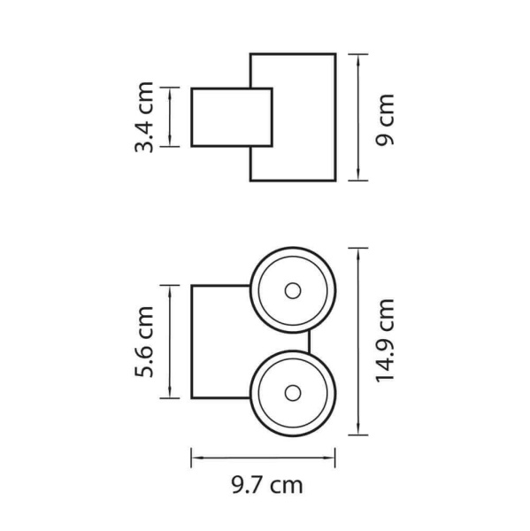 Купить Lightstar Светильник светодиодный уличный настенный Paro Lightstar 352694