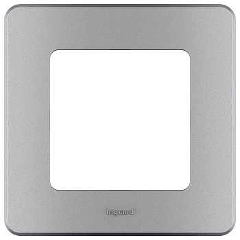 Legrand INSPIRIA Алюминий Рамка - 1 пост 673932