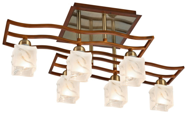 Velante 282-503-06, Светильник потолочный E14,6x40W