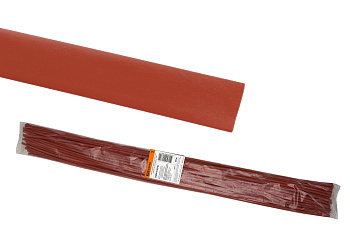 TDM Термоусаживаемая трубка ТУТнг 16/8 красная по 1м (50 м/упак) SQ0518-0240