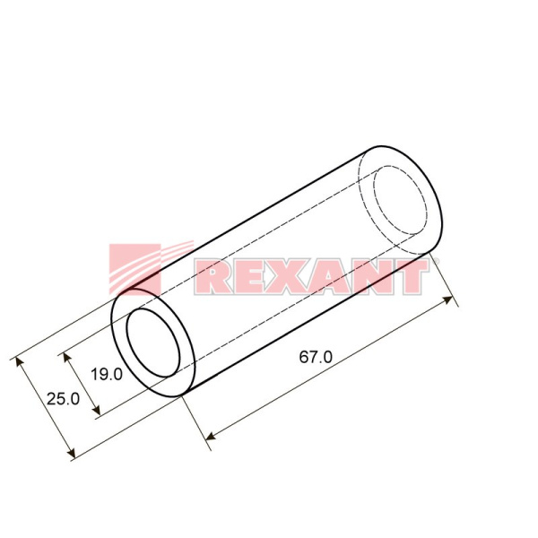 Купить Гильза кабельная ГМЛ 150 Rexant 07-5362