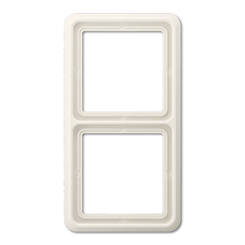 JUNG CD Бежевая Рамка 2-ая ударопрочная ударопрочная CD582WUW