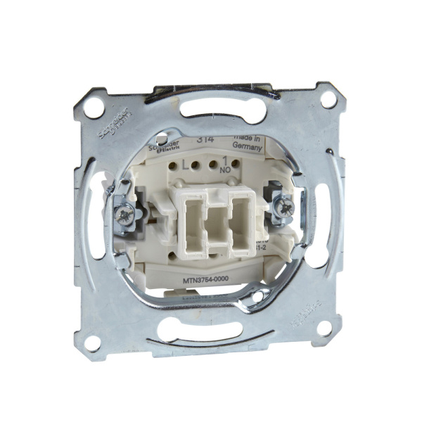 SE Merten Механизм QuickFlex Выключателя кнопочного отд. сиг. кон. + инд 10А MTN3754-0000