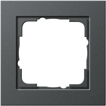 Gira E2 Антрацит Рамка 1-ая 021123