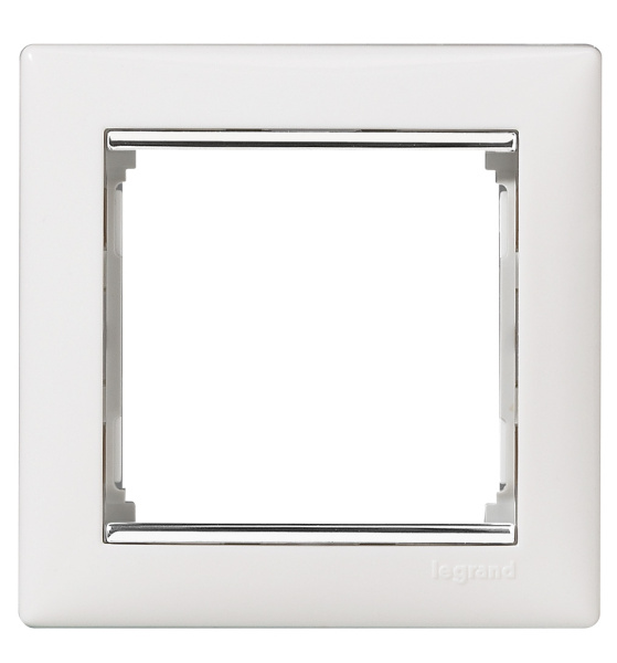 Купить Legrand Valena Белый/Серебряный штрих Рамка 1-ая 770491