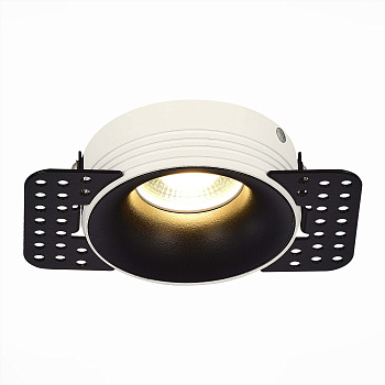 ST LUCE ST218.548.01 Св-к встр. Белый GU10 1*50W  IP20 D85xH30 165-265V Без ламп