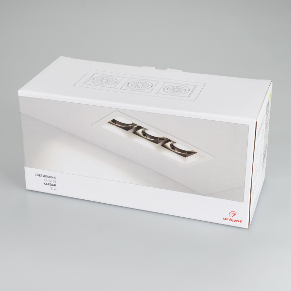 Arlight Светильник CL-KARDAN-S260x102-3x9W White (WH, 38 deg) (IP20 Металл, 3 года) 024139 Купить Arlight Светильник CL-KARDAN-S260x102-3x9W White (WH, 38 deg) (IP20 Металл, 3 года) 024139