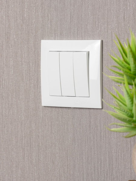 Купить EKF PROxima Валенсия Выключатель 3-кл. 10А белый