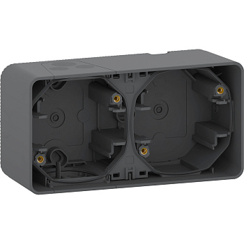 SE Mureva Styl наруж Антрацит Бокс 2-ой , IP55 MUR37914