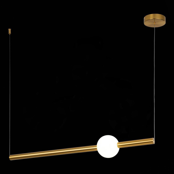 Купить ST Luce SL1222.223.01 Светильник подвесной Золото/Золото, Белый LED 1*18W 4000K