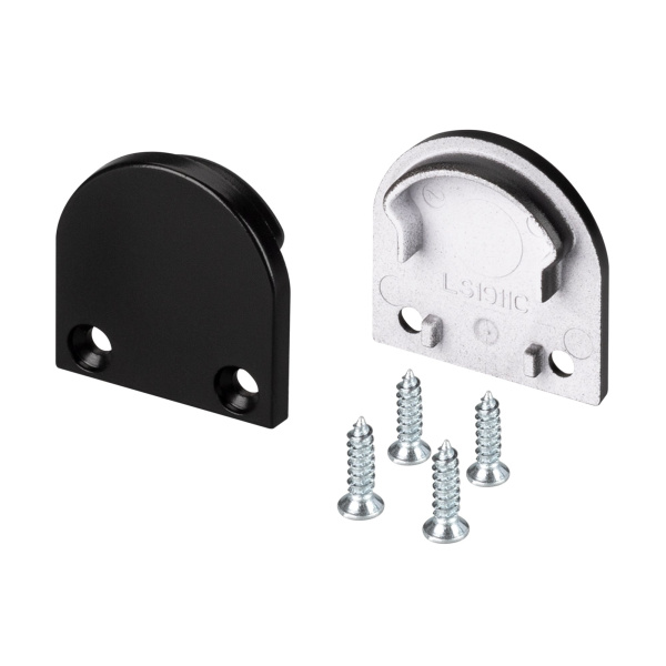 Arlight Заглушка SL-LINE-2011M ROUND BLACK глухая (Пластик) 029176