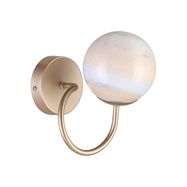 Купить Lumion 4466/1W LN20 047 золотой, разноцветный Бра E14 1*40W 220V MISTY