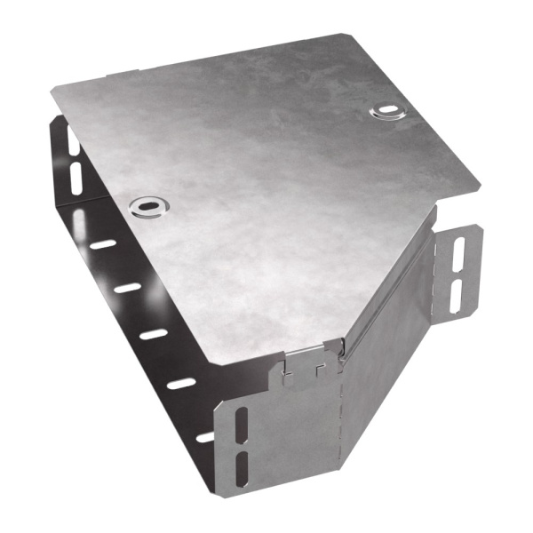 Промрукав Переходник левый с крышкой Стандарт 300х200х80 PR16.0500