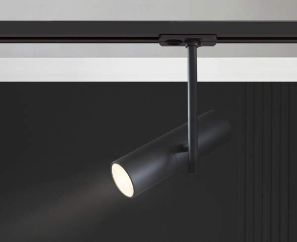 Купить Maytoni Technical Track Черный Трековый светильник GU10 50W TR005-1-GU10-B