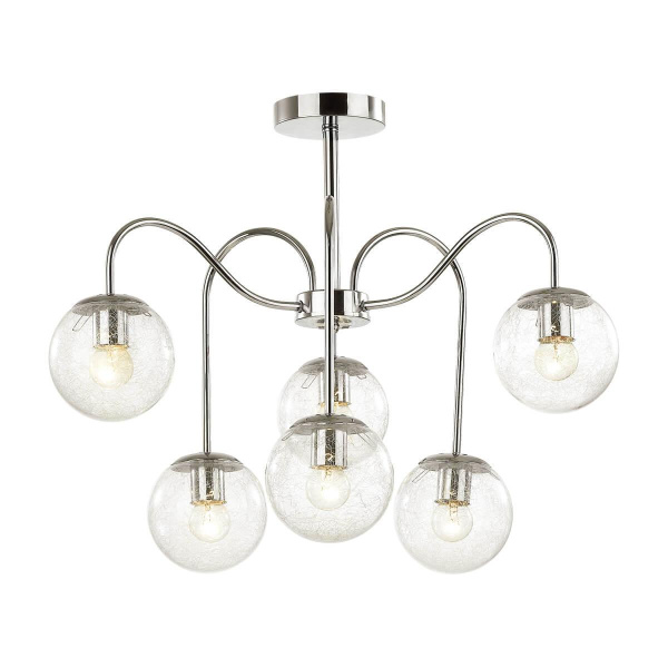 Lumion 4551/6C COMFI LN21 068 хром Люстра потолочная E27 6*60W 220V DARCY