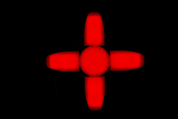 Horoz Electric 001-061-0040 40W Красный E27 160-250V Светодиодная лампа ЧЕТЫРЕХЛЕПЕСТКОВАЯ DAISY HRZ33002791