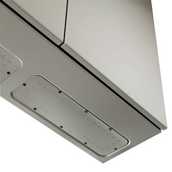 SE Алюминиевая плата кабельного ввода 445х130 S3D NSYTLEU