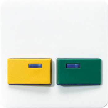 JUNG Крышка для изделий фирмы Ackermann белая CD642EWW