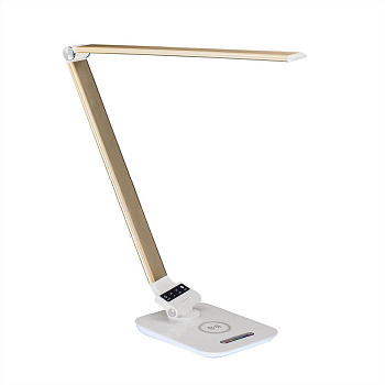 Citilux CL803012 Ньютон Бел-Золотой, RGB+USB+Qi