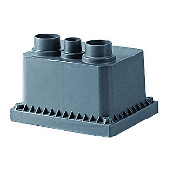 DKC Смотровой переходной колодец с крышкой для двустенных труб, 225х175х145мм