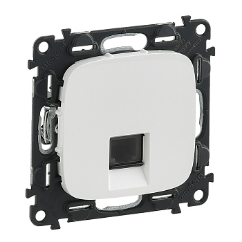 Legrand Valena ALLURE DIY Бел Розетка ТЛФ 1-ая (RJ11) 753738