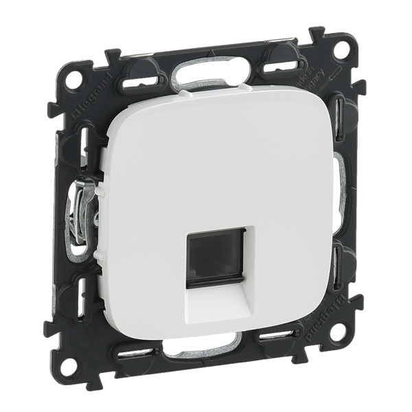 Legrand Valena ALLURE DIY Бел Розетка ТЛФ 1-ая (RJ11) 753738