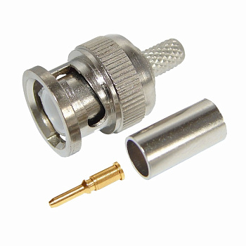 Разъем штекер BNC RG-59 обжим Rexant 05-3002