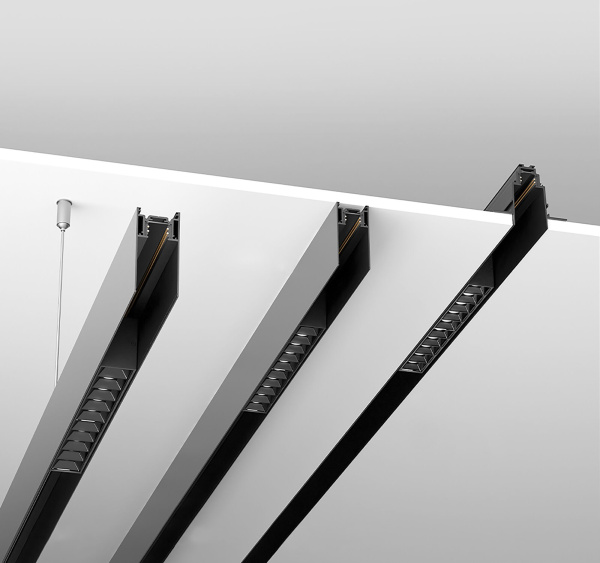 Купить Maytoni Magnetic track system Busbar trunkings Черный Аксессуар для трекового светильника TRX004-222B