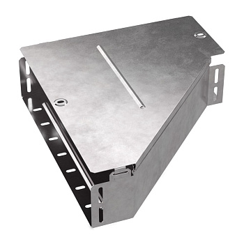 Промрукав Переходник левый с крышкой Стандарт 400х150х100 PR16.0681