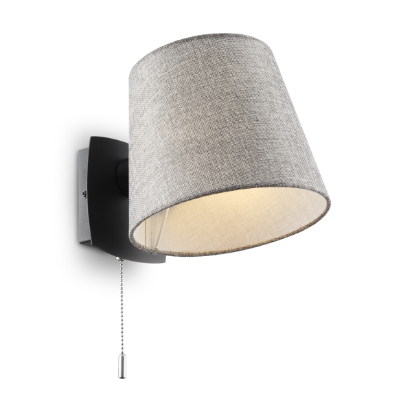 Купить Maytoni Modern Bergamo Черный и Хром Бра 1xE27 60W MOD613WL-01B