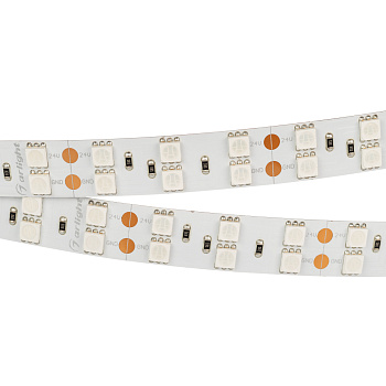 Arlight Светодиодная лента RT 2-5000 24V Green 2x2 (5060, 600 LED, LUX) (28.8 Вт/м, IP20) 011262