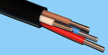 Кабель силовой с ПВХ изоляцией ВВГ 4х1,5 Дмитров-кабель 000000399