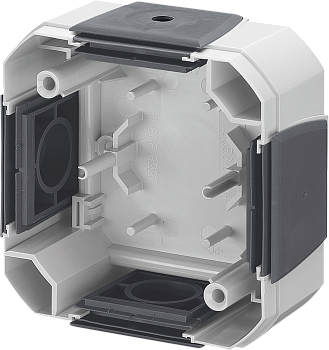 ABB Variant+ Серый Коробка накладного монтажа с четырьмя вводами, IP54 2CHN064540A4517