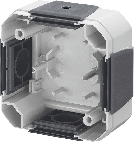 ABB Variant+ Серый Коробка накладного монтажа с четырьмя вводами, IP54 2CHN064540A4517