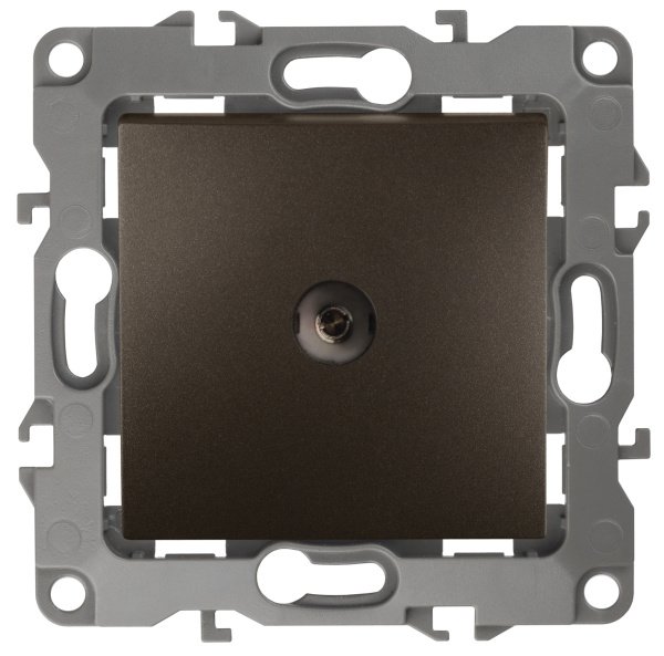 ЭРА 12-3101-13 Бронза Розетка TV одиночная, IP20, 12