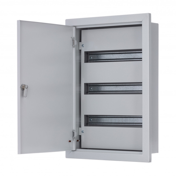 Dekraft Корпус металлический встраиваемый 550х380х120 45 мод. IP31 ЩРВ-45