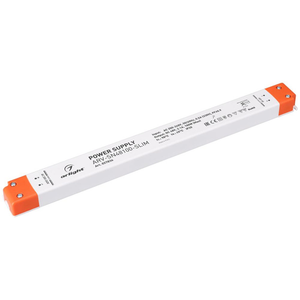 Technolight Блок питания ARV-SN48100-SLIM (48V, 2.1A, 100W, PFC) 85100-48-ARV