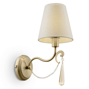 Freya Classic Madeline Латунь Бра FR2019WL-01BS