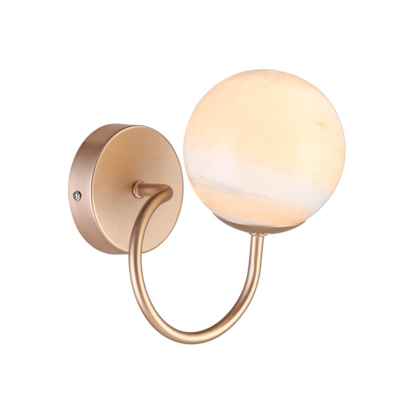 Lumion 4466/1W LN20 047 золотой, разноцветный Бра E14 1*40W 220V MISTY