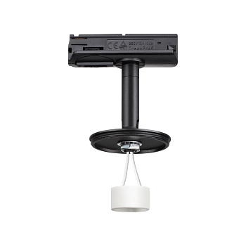 Novotech 370684 NT19 000 черный Светильник трековый однофазный без плафона (плафоны арт. 370694-370711) IP20