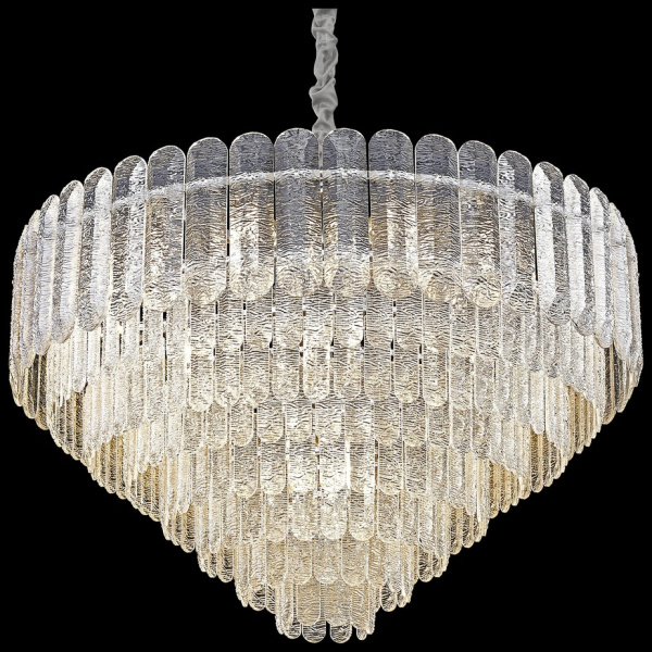 Wertmark WE129.21.103 Люстра подвесная Хром/Прозрачный E14 21*40W