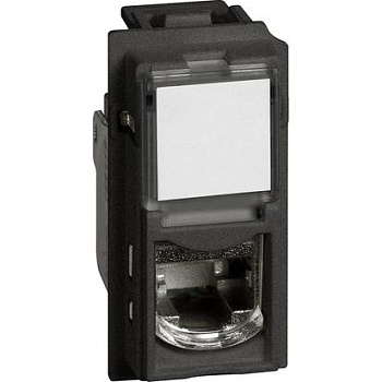 BT Living now Черный Розетка компьютерная RJ45 cat6 UTP 1 мод KG4279C6
