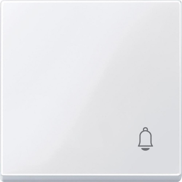 Купить SE Merten SM Бел Клавиша с пиктограммой «звонок» MTN438825