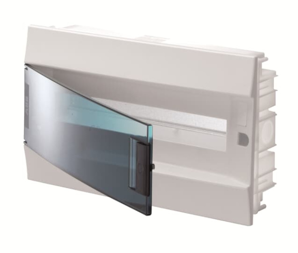 ABB Бокс в нишу Mistral41 18М зеленая дверь (с клемм) 1SLM004101A1204