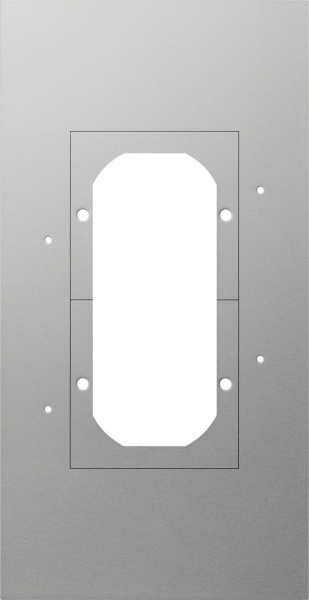 Купить Gira Монтажная плата для плоских домофонов двойная 129700