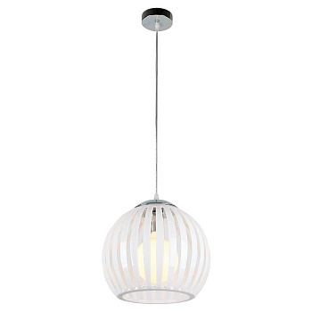 Lussole LGO Металл Хром /  Акрил Подвес E27 40W LSP-0158 Lussole LGO Металл Хром /  Акрил Подвес E27 40W LSP-0158