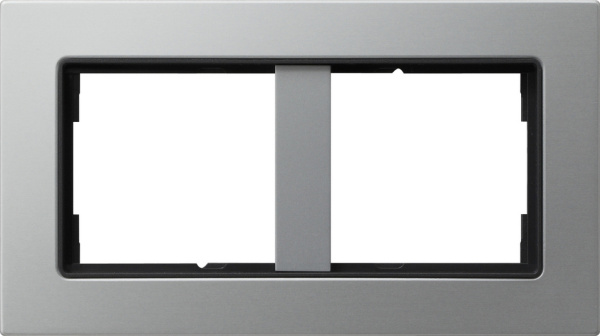 Gira E22 Алюминий Рамка для комбинаций без перегородки 1002206