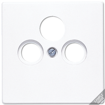 JUNG LS 990 Бежевая Накладка TV-SAT-FM розетки LS990SAT