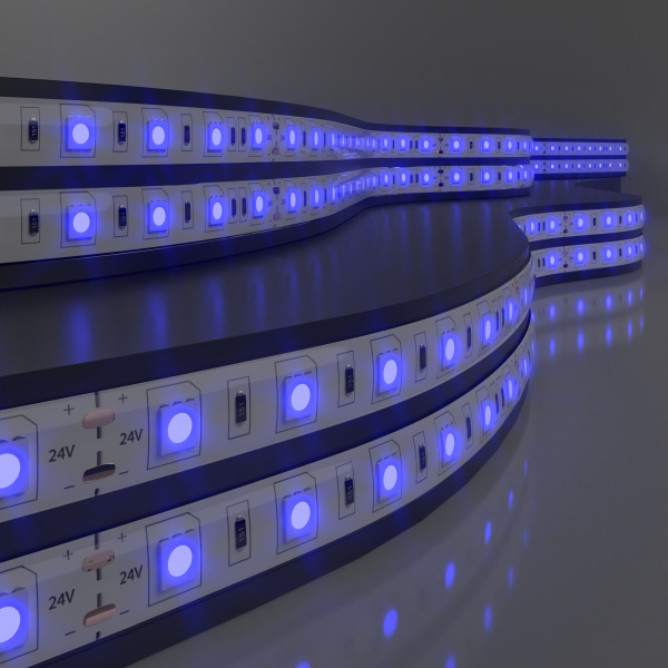 Elektrostandard 5050 24V 60Led 14,4W IP20 / Лента светодиодная 60Led 14,4W IP20 синий a052975